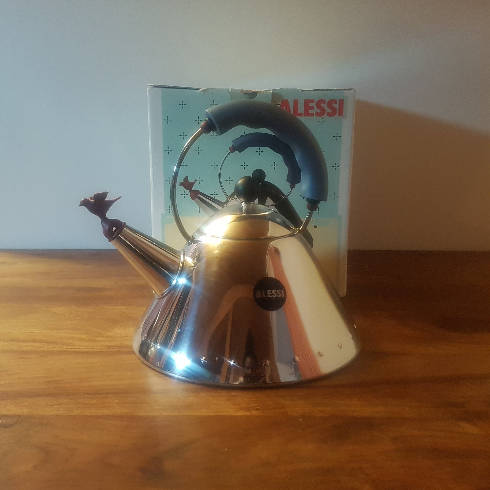 Alessi Water Kettle 9093 Designed By Michael Graves Never Etsy