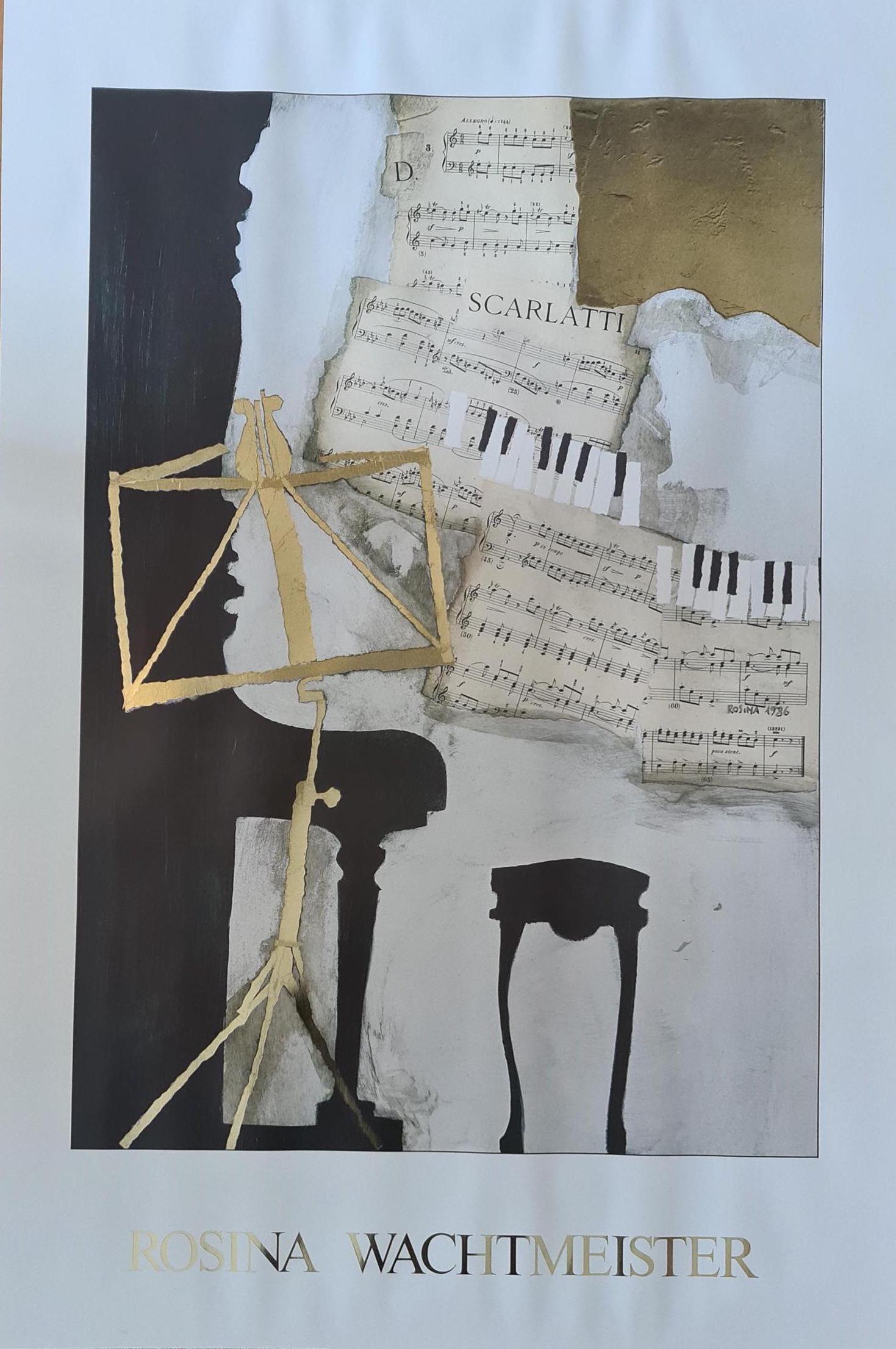 Rosina Wachtmeister 'cat Artist' Verkerke Gallery Edition 'piano