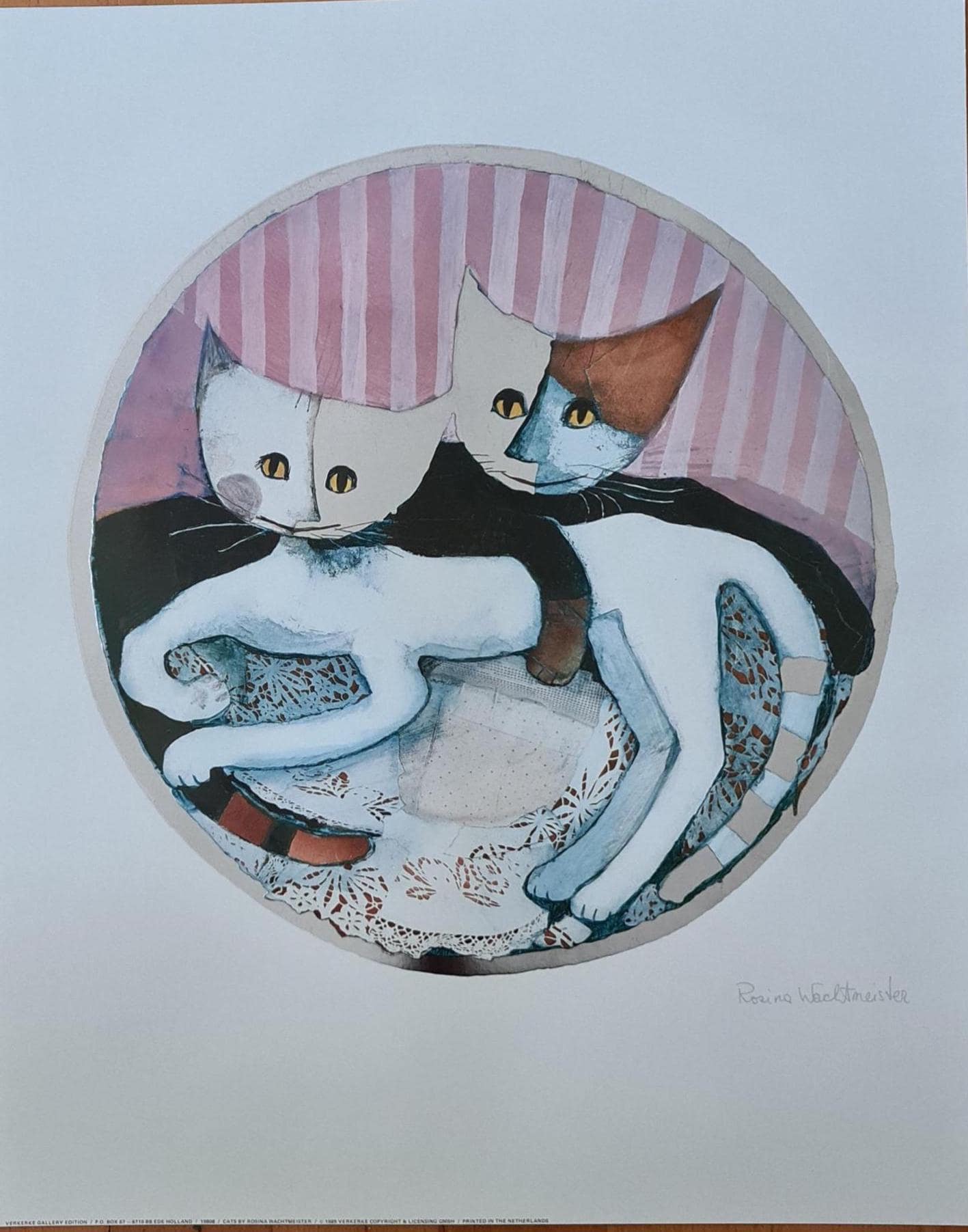 Rosina wachtmeister cat prints - Etsy 日本