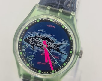 Vintage Swatch Gent Prosperous Fish GB226 - Unworn Mint  display picture 1