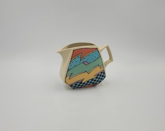 Dorothy Hafner "Flash" Milk Cream Jug Creamer, Rosenthal, 1980's Memphis Era, Post-Modern Design