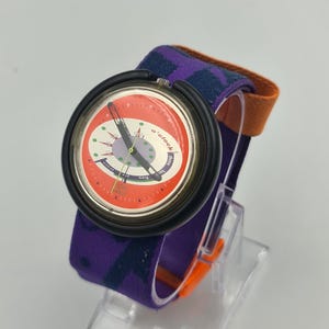 Vintage Pop Swatch Watch Paragliding PWK176, 1993, Swiss Made