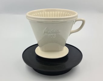 Swiss 1940s Langenthal Melitta Coffee Pour Over Filter 103 (three to four cups)