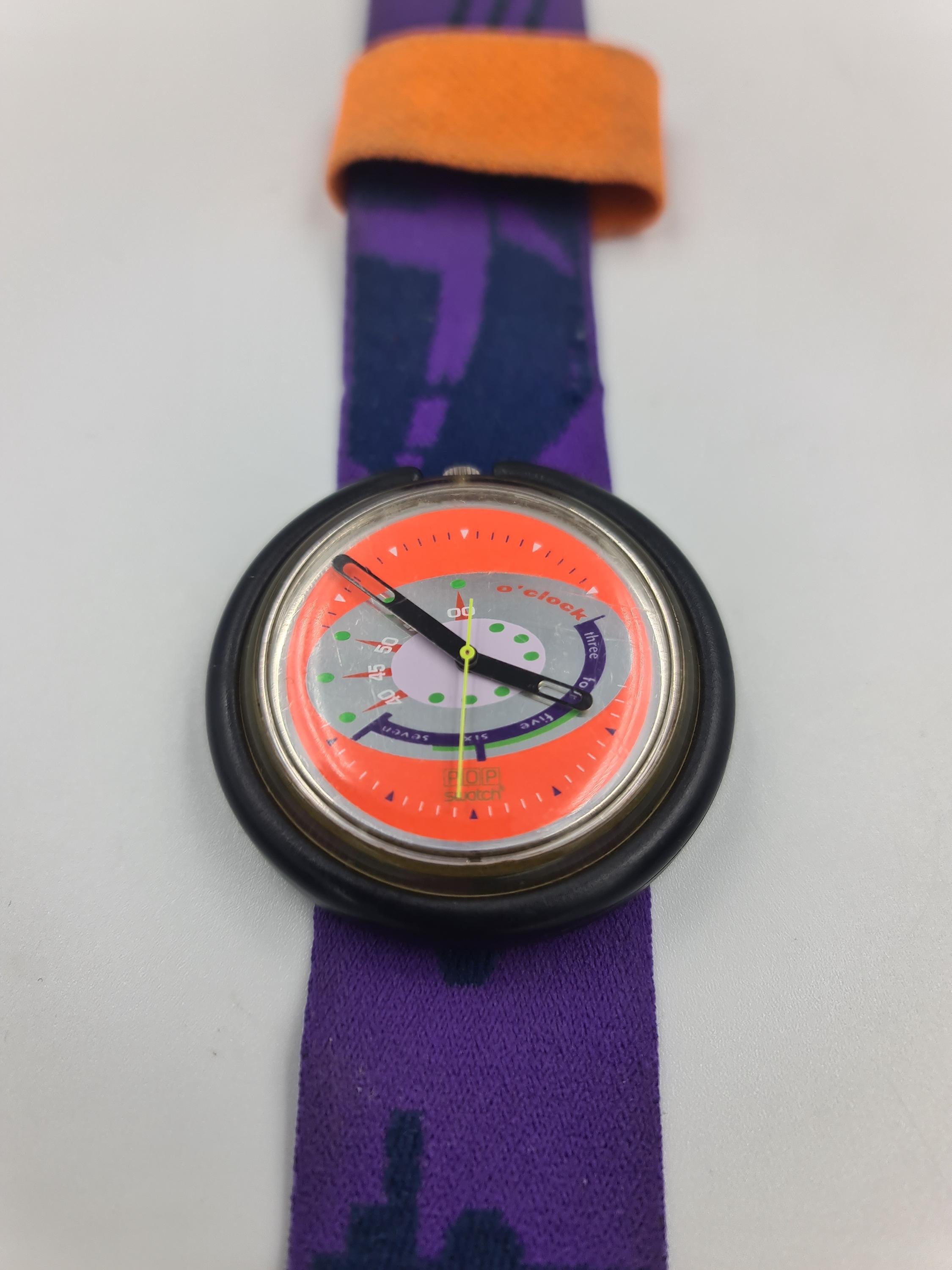 Vintage Pop Swatch Watch 'paragliding' PWK176, 1993, Swiss Made - Etsy