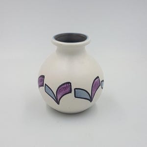 Vintage East German GDR DDR Pottery Vase by VEB Haldensleben, Model-Nr. 8303, 1960s