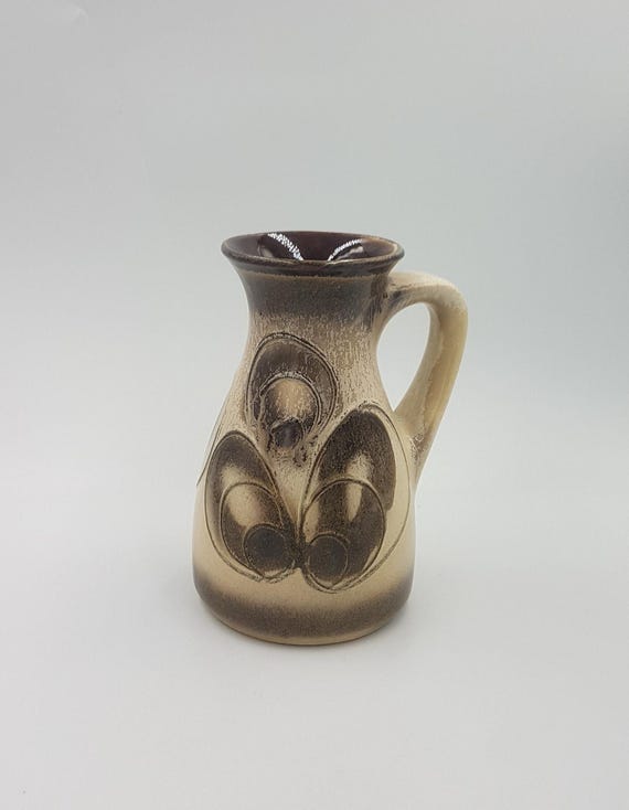 工芸品 Vintage Bay Keramik West German Vase Vintage Bay Keramik Vase, West German Pottery, 1960s Decor - Etsy
