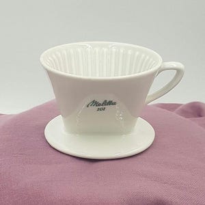 Swiss Langenthal Melitta Coffee Filter 101, Three-Hole Pour Over, Vintage 1950s-60s