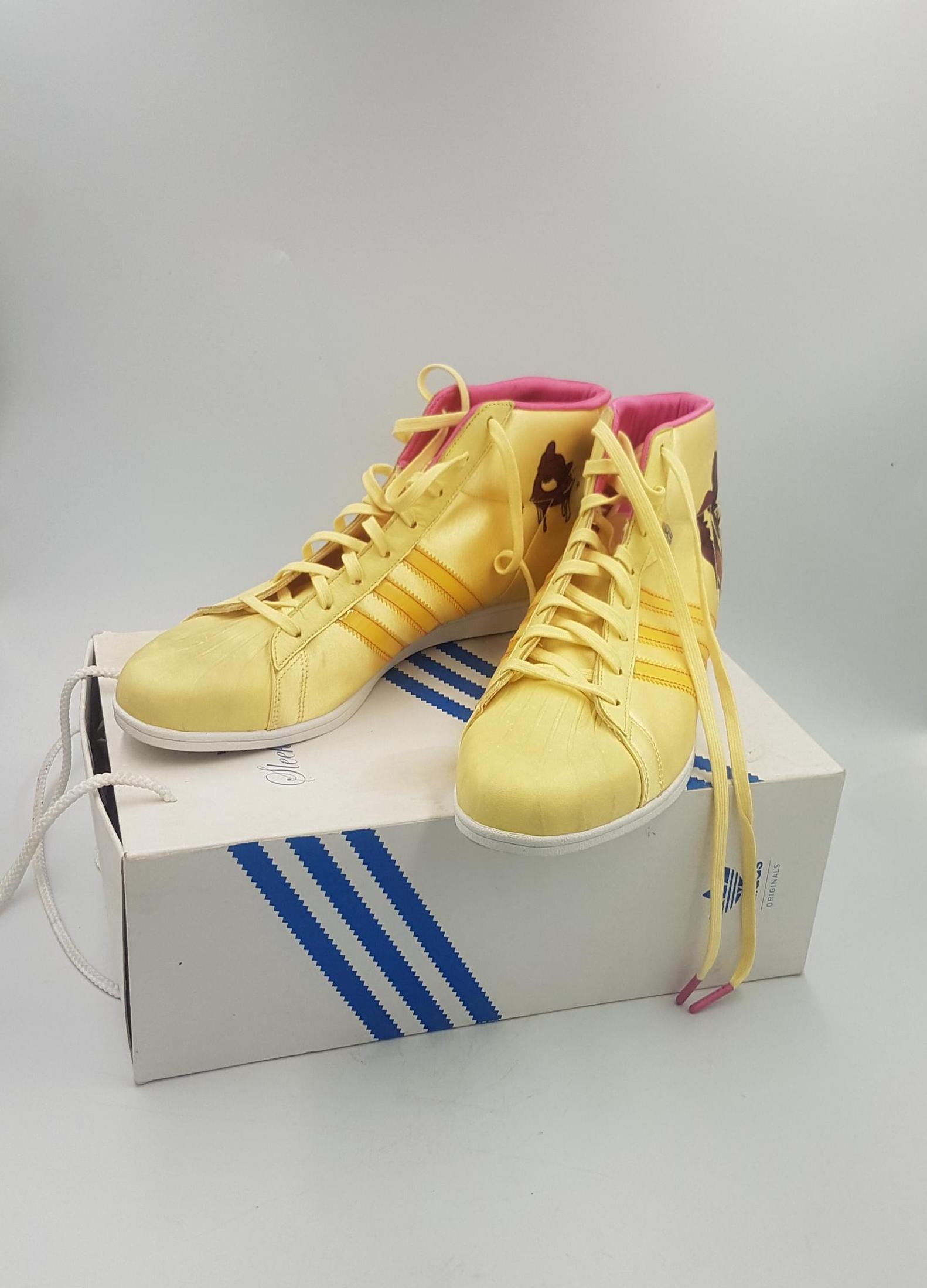 Serie vintage Adidas Originals Sleek dell artista francese dei graffiti Fafi scatola originale scarpa da donna taglia UK 8 Etsy Italia