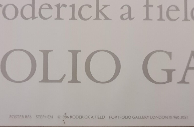 Roderick Poster Roderick A. Field Saxophone Art Print, Vintage Limited Edition, 1986 - Etsy