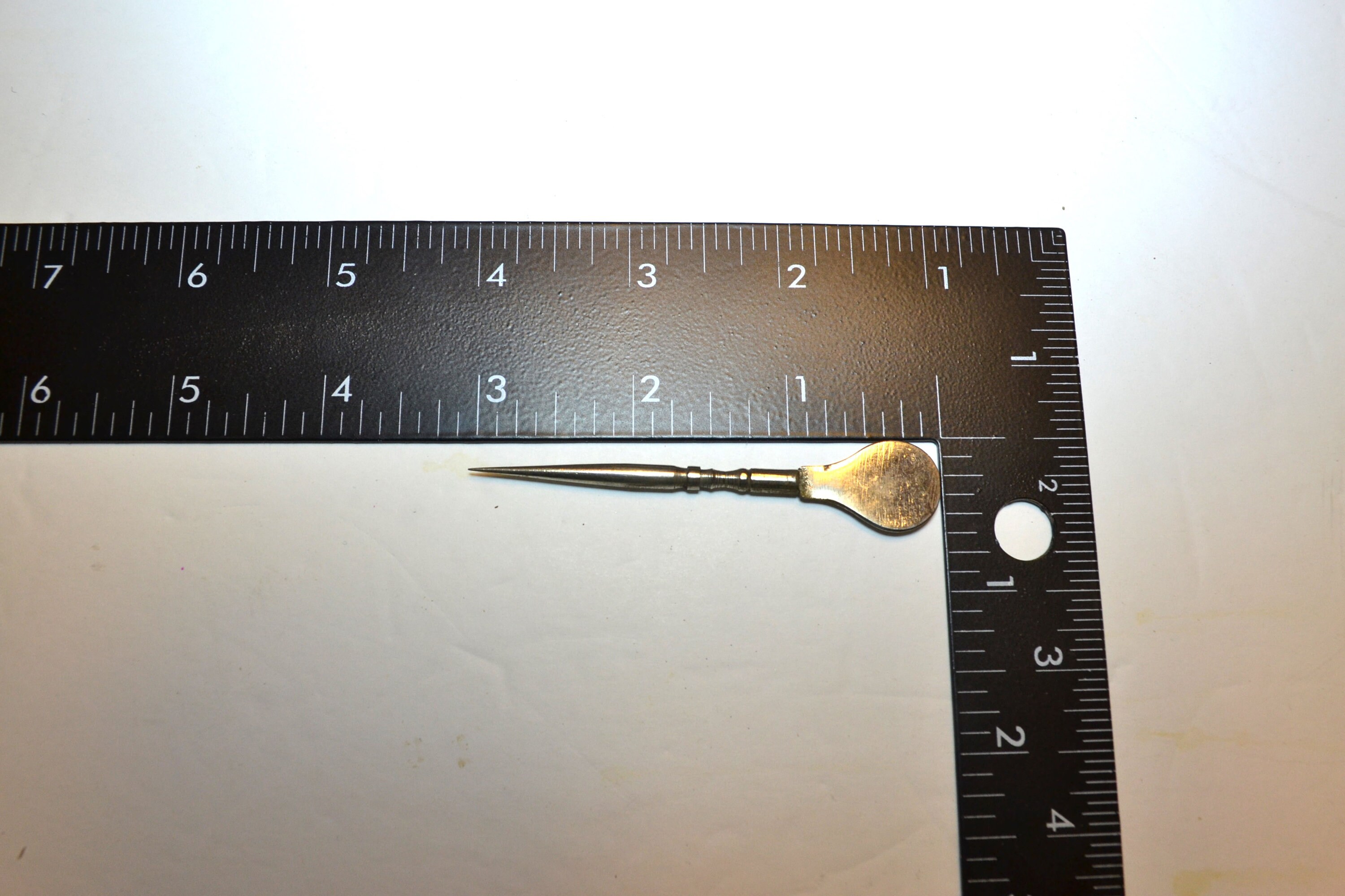 Vintage Steel Awl Stiletto Used for Sewing Needlework Etsy