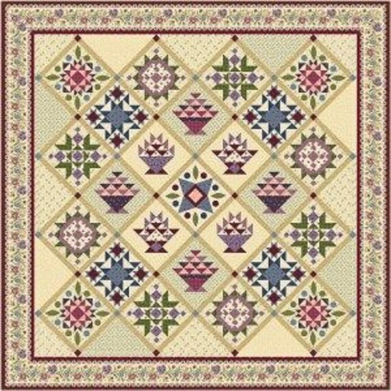 Millworks Quilt Kit by Nancy Rink Designs for Marcus Fabrics Etsy