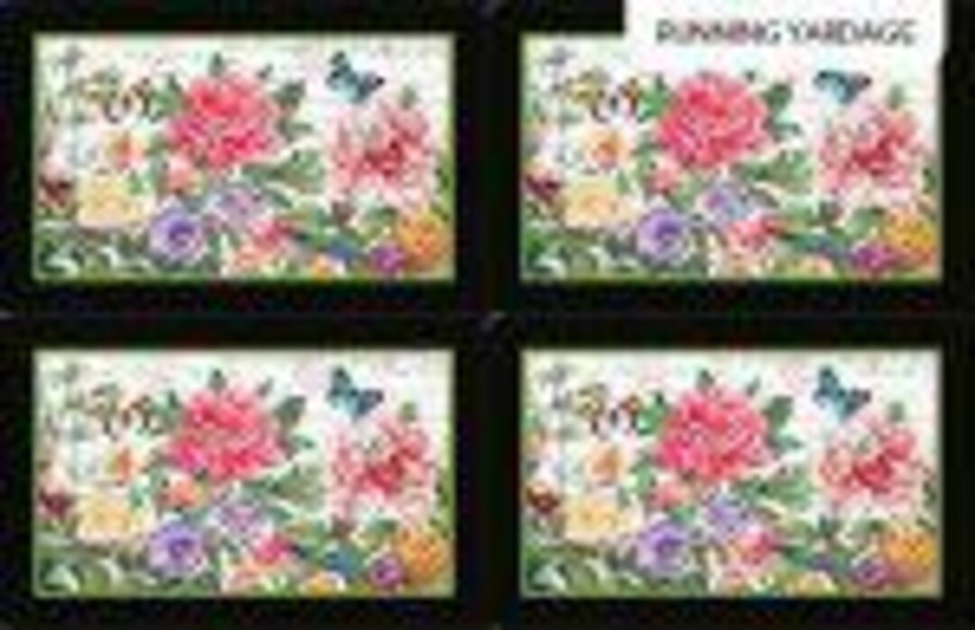 Botanica Floral Windows Place Mat Panel by Michel Design Works for ...