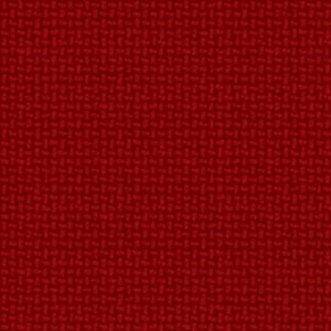 Könnte beinhalten: Nahaufnahme eines einfarbigen roten Stoffes mit gewebter Textur. Das Material hat eine gleichmäßige Farbe und ein gleichmäßiges Muster mit einer leicht rauen Oberfläche. Der Stoff scheint mittelschwer zu sein und eignet sich für verschiedene Anwendungen.