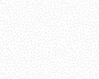 Essentials Cookie Dough by Wilmington Prints 1817 39088-100 White on White sold by the 1/2 yd.