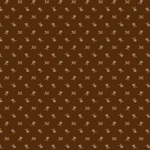 Companions II by Paula Barnes for Marcus Fabrics 220313-Brown sold by the 1/2 yd.