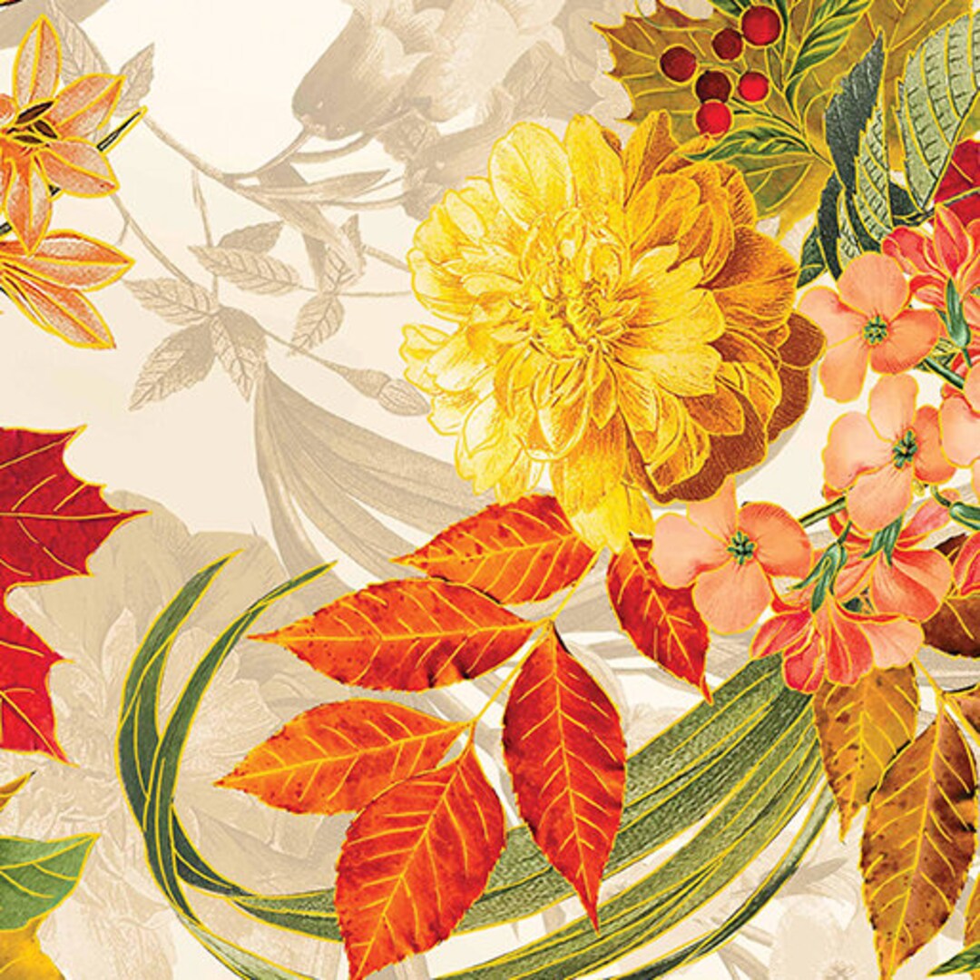 Harvest Festival by Greta Lynn for Benartex 14031M-07 Harvest