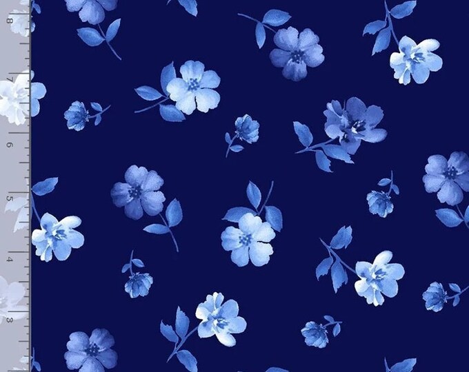 Fleur by Chong-a Hwang for Timeless Treasures Fabrics C8450 Sold by the ...