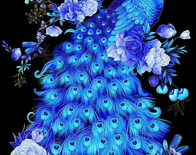 Peacock's Petal Plume Robe
