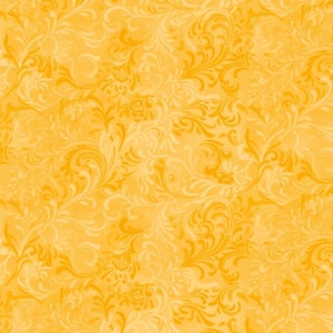 Essentials Embellishments by Wilmington Prints 1013-51000-555 Gold sold by 1/2 yd.