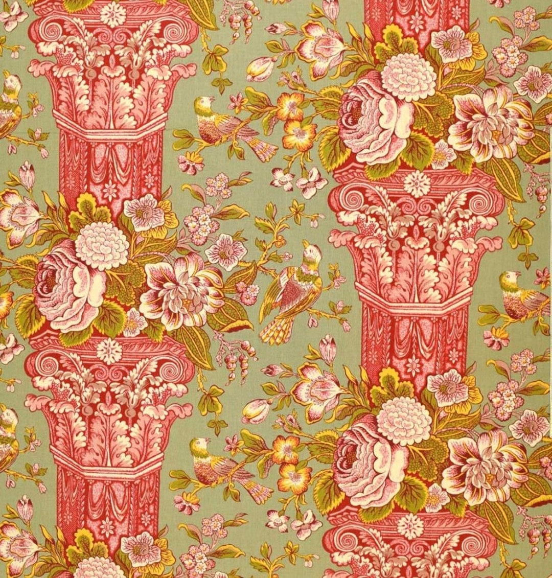 Cloverdale House by Di Fordhall for Andover A7965teal Sold by the 1/2