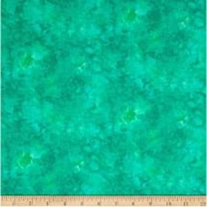Solid-ish Watercolor by Kimberly Einmo for Timeless Treasures C6100-Lagoon 1-12 yd. remnant