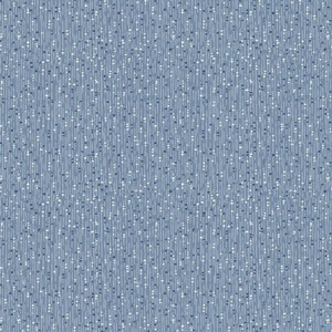 Azul Points and Pins av Windham 51805-3 Blå 1 yard 24" restmaterial
