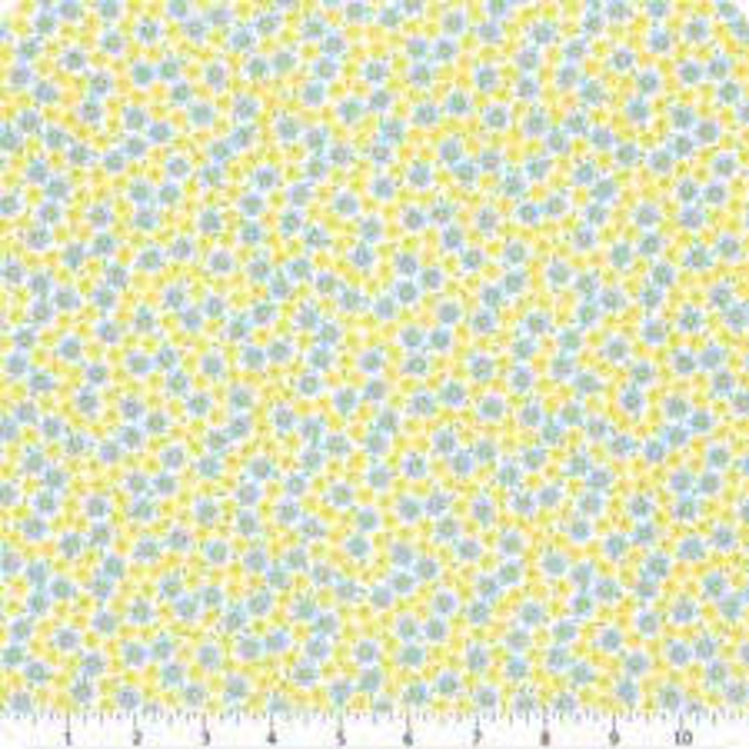 Let's Play "packed Flowers" by Timeless Treasures 8997 Blue Sold by the ...