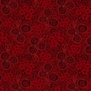 Autumn Farmhouse by Kim Diehl for Henry Glass 974-88 Dk. Red 12" remnant
