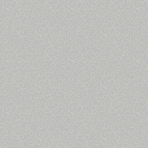 May include: A seamless pattern of small white circles on a light gray background. The circles are arranged in a repeating pattern of overlapping circles.