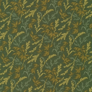 Lady Tulip von Edyla Sitar für Wäschekorb Quilts für Andover A190-Green verkauft durch die 0,5 Meter.