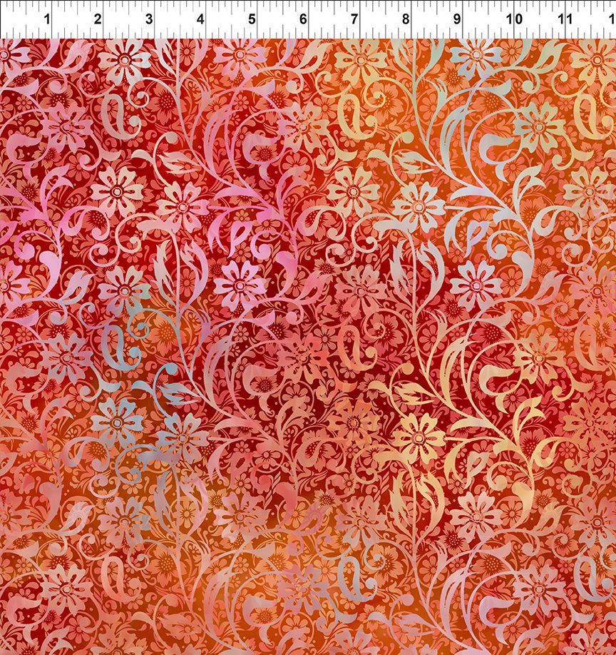 Tissu patchwork Summer Breeze Tiles par Jason Yenter pour In the