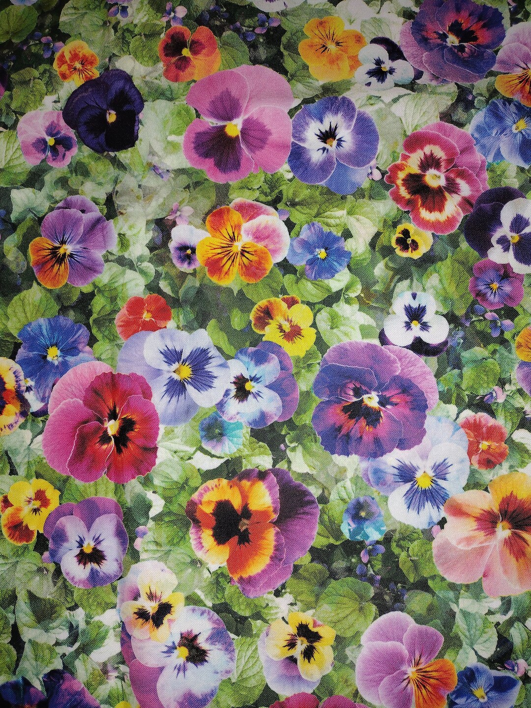 All Purpose Flowers by Hoffman Int'l. Q4435 Pansys One Etsy