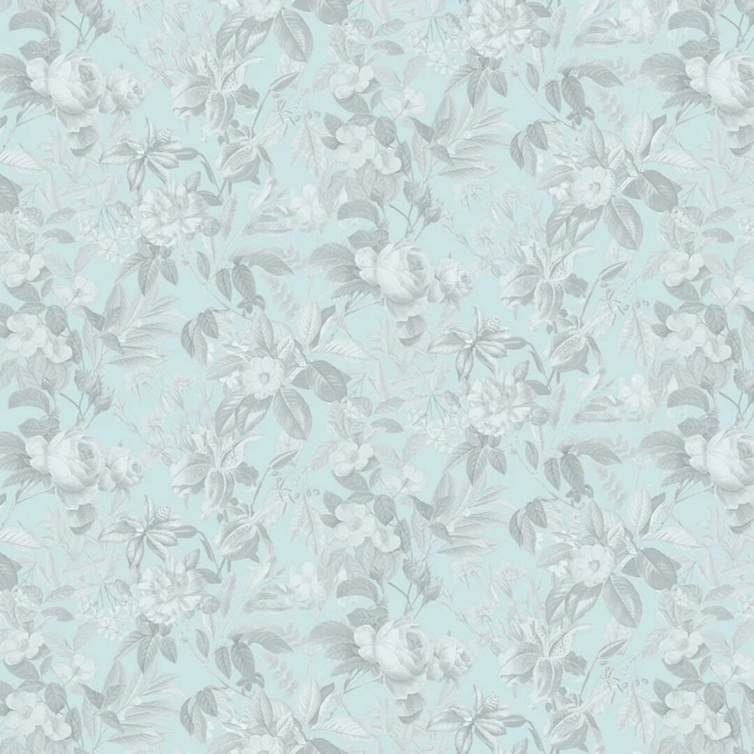 Secret Escape by Elizabeth's Studio 588-BLUE Sold by the 1/2 Yd