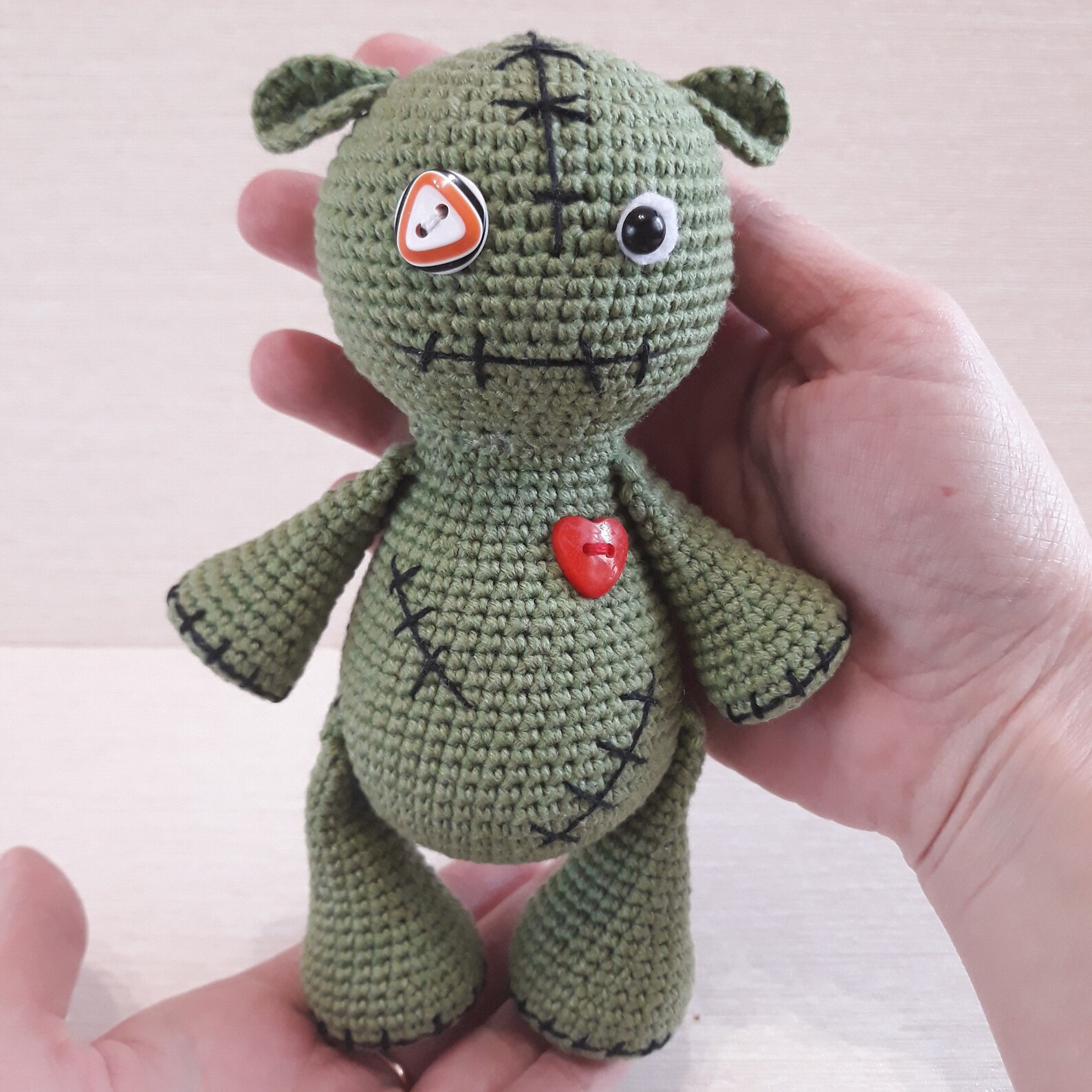 Toy Green Voodoo Doll. Voodoo dammit doll stress relief doll Etsy
