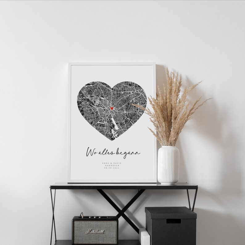 Où tout a commencé. Affiche personnalisée avec un lieu de Etsy France Où tout a commencé. Affiche personnalisée avec un lieu de Etsy France