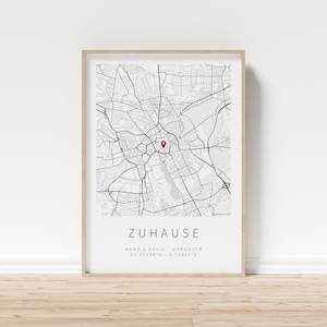 Regalo di inaugurazione della casa | Regalo di benvenuto per il trasloco | Regalo personalizzato per il nuovo appartamento | Individualmente per casa | vmaps