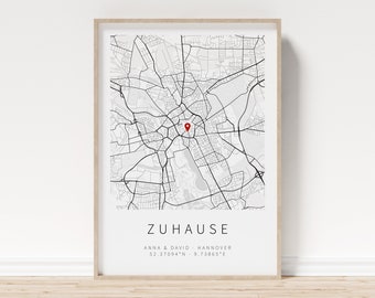 Housewarming gift | Welcome gift for moving in | Personalized gift for the new home | Individual for the home | vmaps