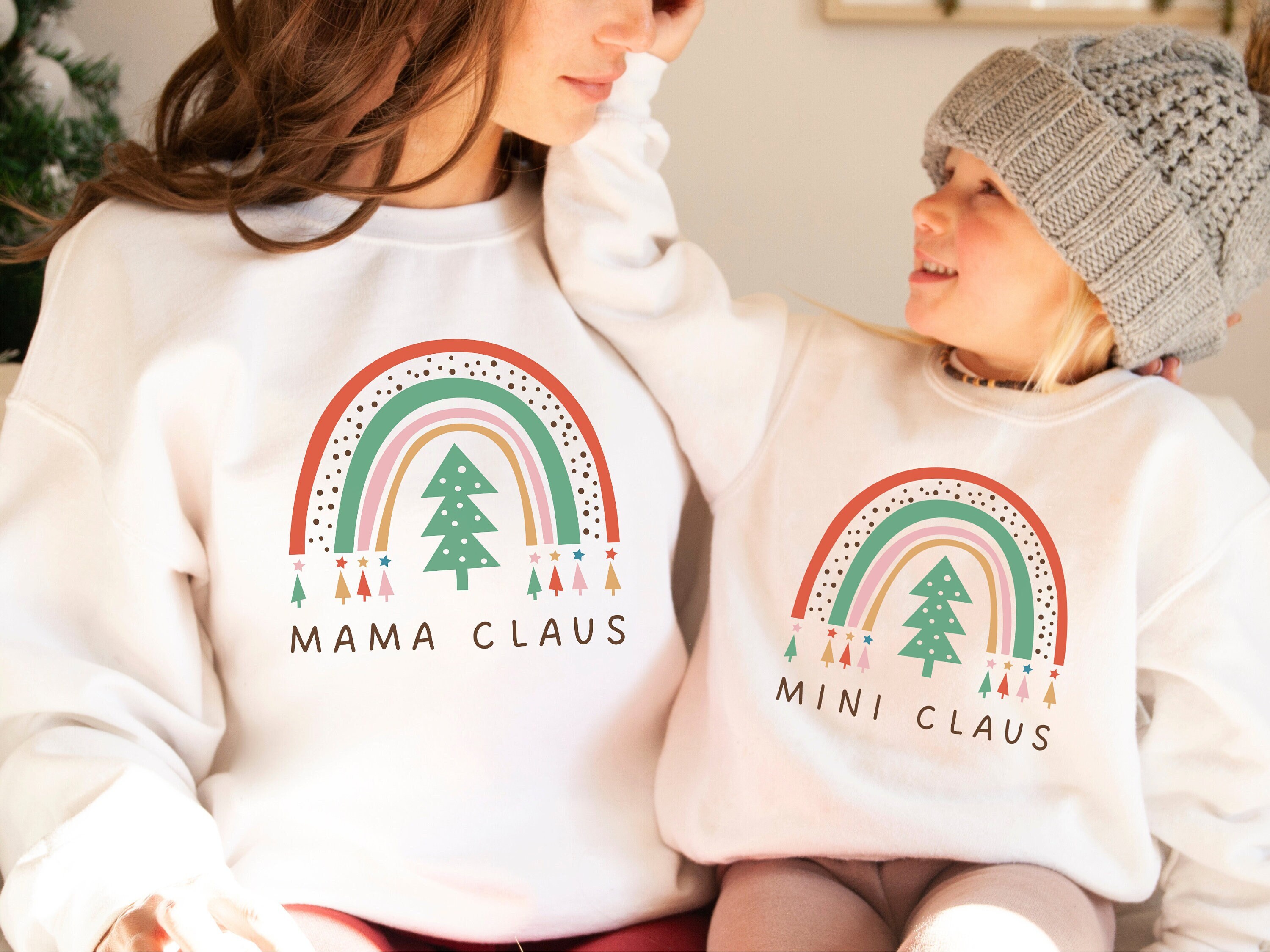 Mommy and Me Christmas Sweater Etsy Singapore