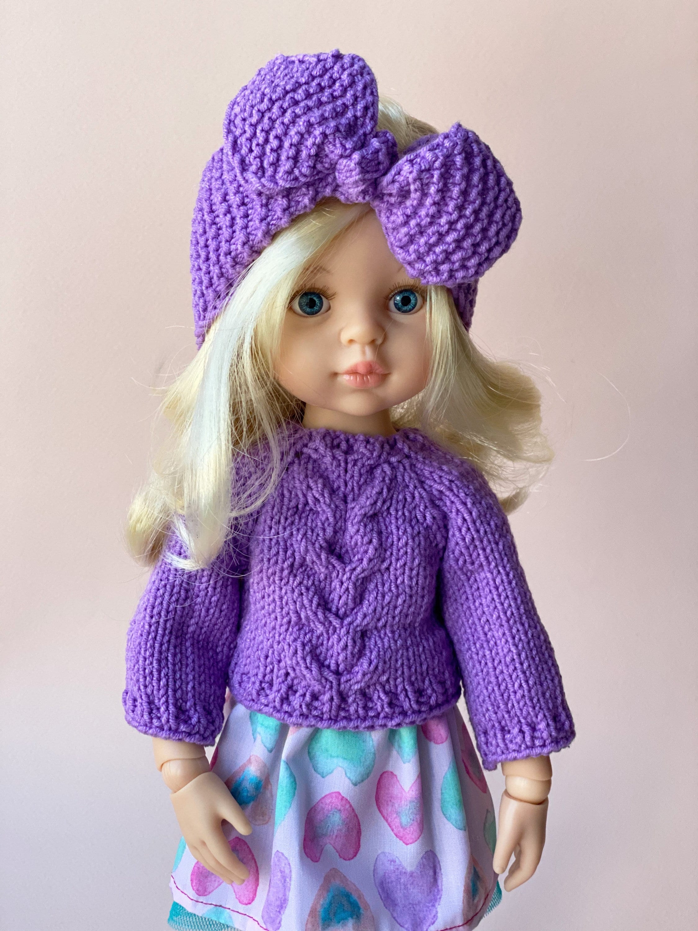 PDF Paola Reina doll clothes knitting pattern Outfit for 13 Etsy
