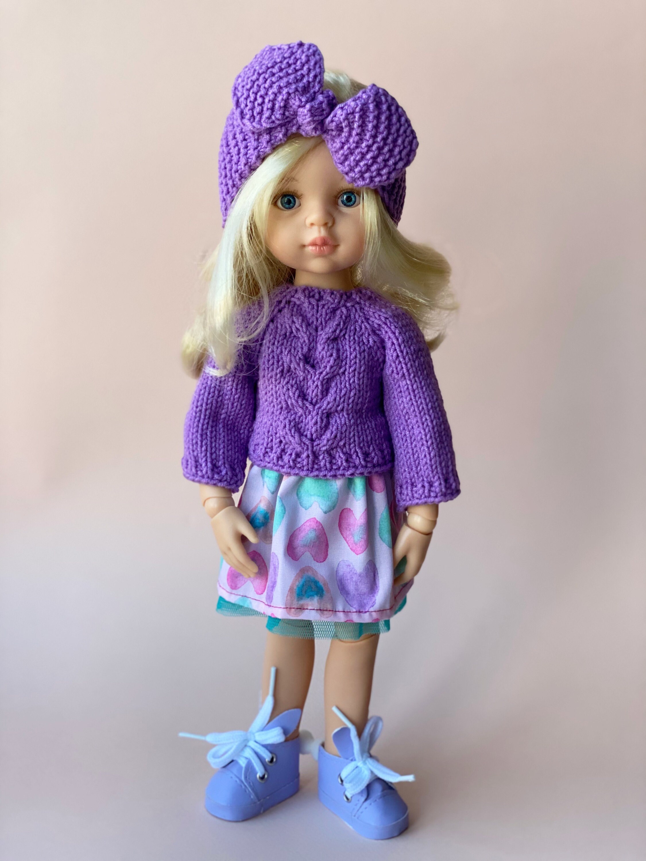 PDF Paola Reina doll clothes knitting pattern Outfit for 13 Etsy