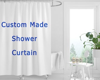 Custom Shower Curtain Over 70 Customizable Or Handmade Options
