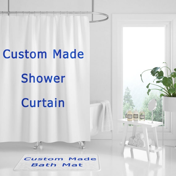 custom made shower curtains