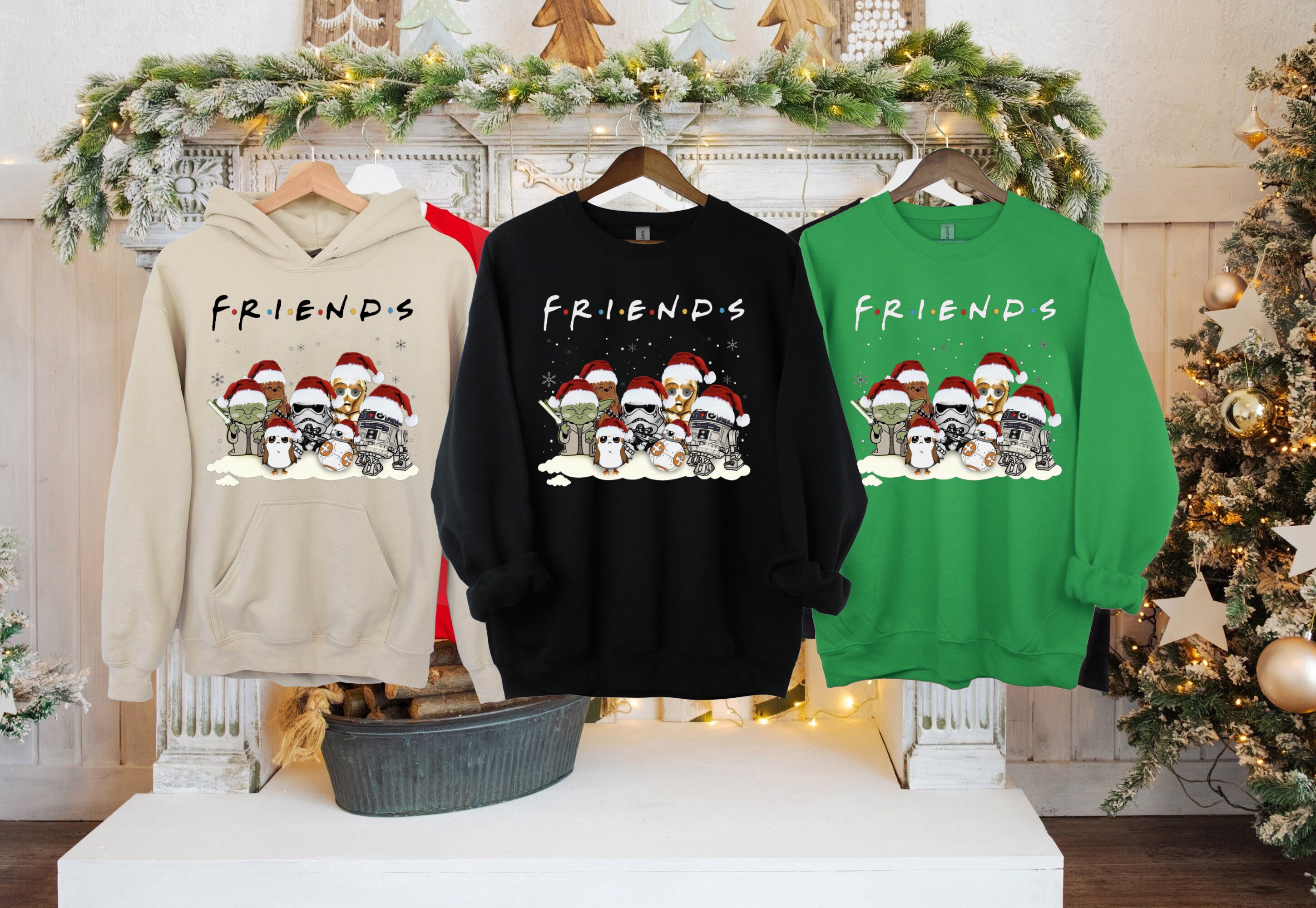 Disney Star Wars Christmas Shirt, Sweatshirt, hoodie, Christmas, Darth Vader Christmas, Funny Christmas Shirt, Disney Christmas Shirt Hanoiaura Hoodies V2