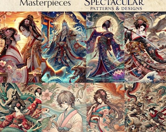 Manga Anime Art: Japanese Illustrations (Digital Download)