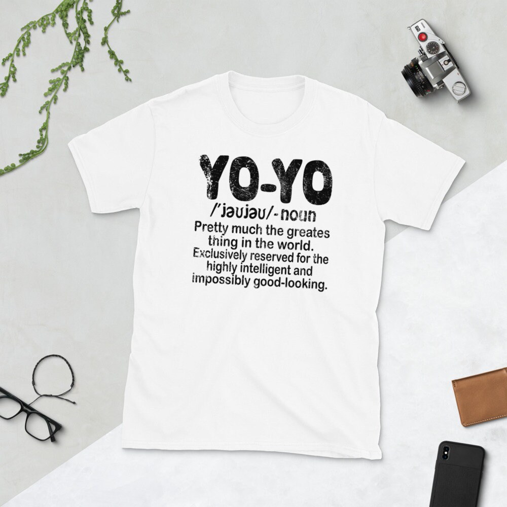 Yoyo Funny Definition TShirt yoyo Enthusiast Shirts YoYo Etsy