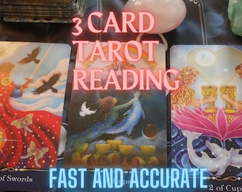 3 Card Tarot Reading- Intuitive Choices