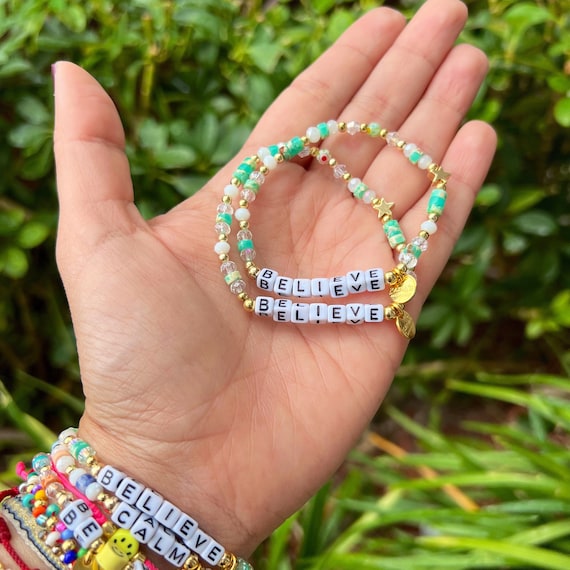 Inspirational Word Bracelets 2024 | studiowestid.com