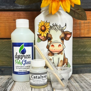Dyepress Polygloss: Sublimation Coating for Hard Substrates (tile, Wood ...