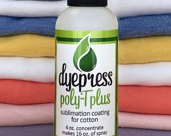 Dyepress Polytpro 16 Oz. of Poly Spray When You Add Water: Sublimation  Coating for 100% Cotton & Cotton Blends -  New Zealand