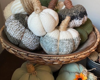 Set of 3 Pumpkin Bowl Fillers